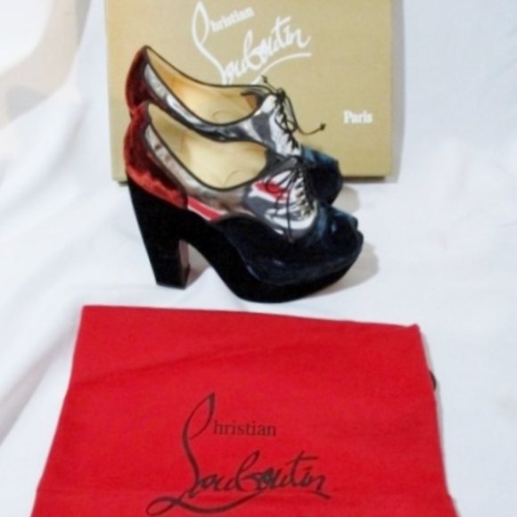 NEW CHRISTIAN LOUBOUTIN Platform Pump - Picture 5 of 11